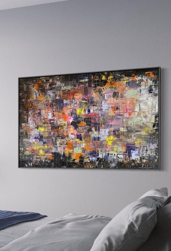 Abstract Impressionitic atmosheric wall art paintings