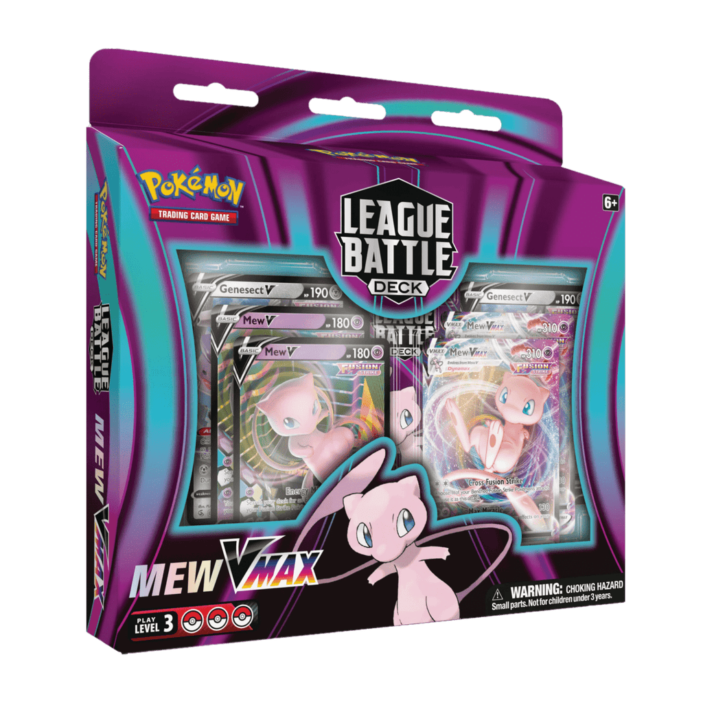 League Battle Deck Mew Vmax Card Universe