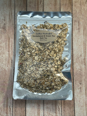 Sandalwood &Green Tea Bath Teas - Southern Handcrafted