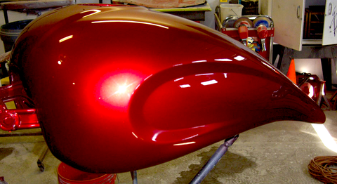 Victory Motorcycle repair and repaint CT