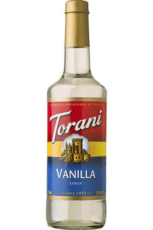 Vanilla Syrup Bottle