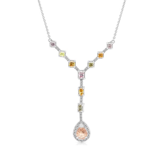 Fancy Colored Diamond Necklace – CRAIGER DRAKE DESIGNS®