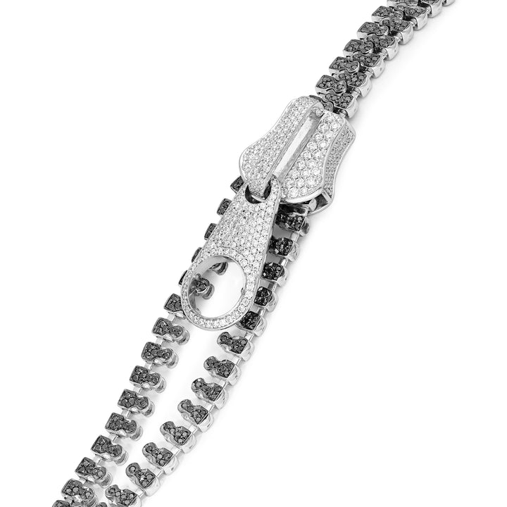 Open Bar Diamond Bracelet- Rose Gold — J. Sampieri