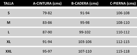 Tennis, Padel, and sports shoes, clothes & equipment size guide charts ...