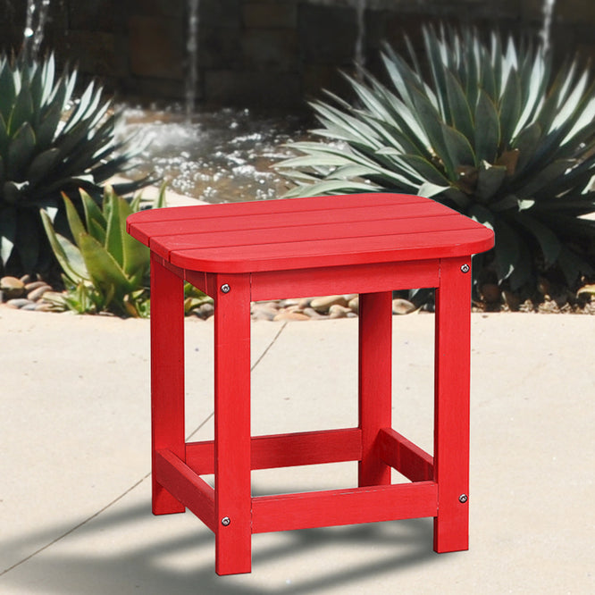 Compact Outdoor Side Table by PolyTEAK