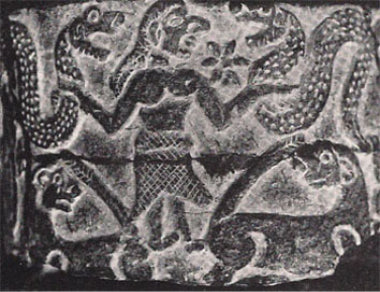 Mesopotamian serpent god Ningishzida