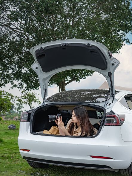 Matelas de camping - Tesla model 3 - Équipement caravaning