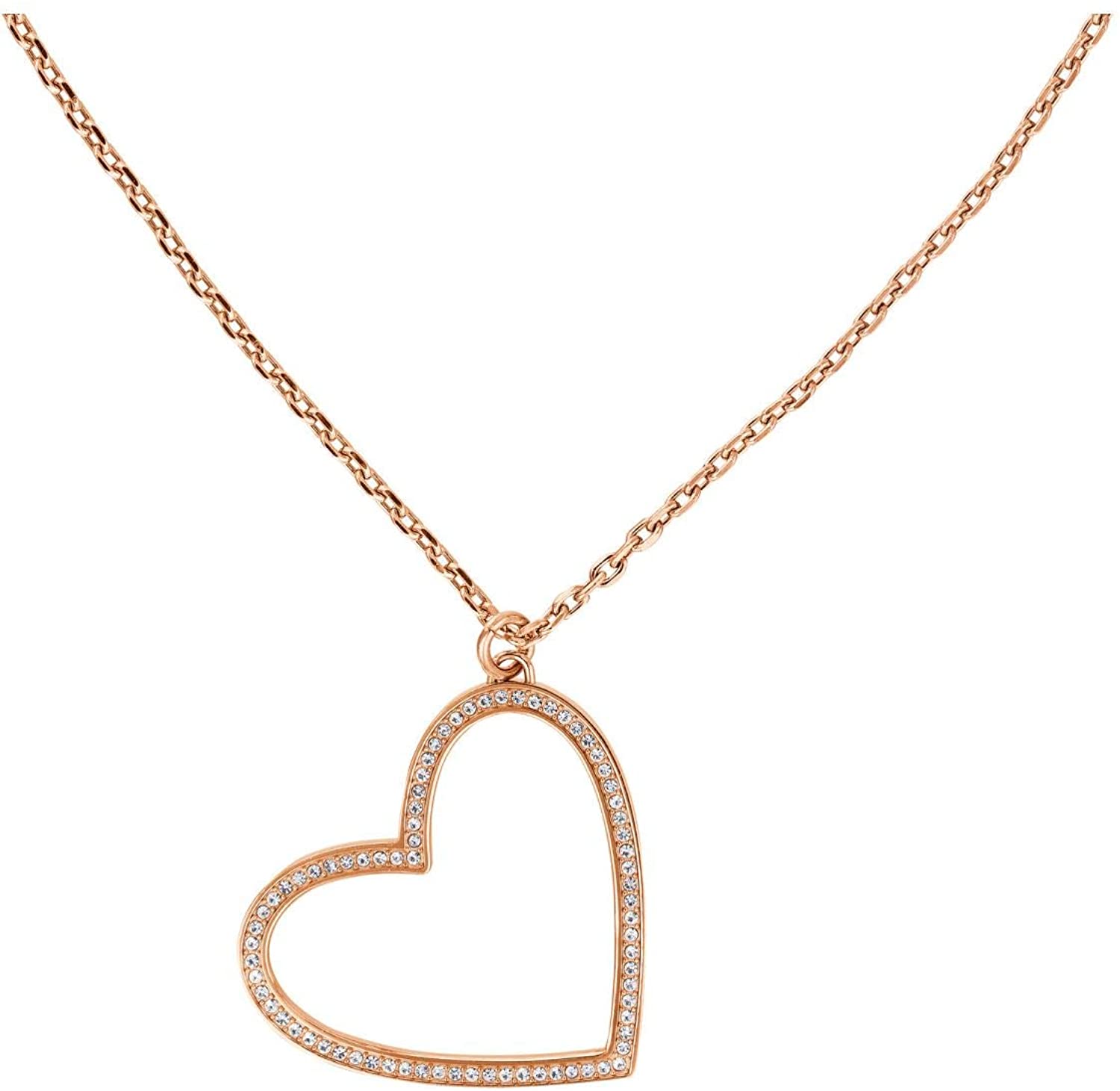 tommy hilfiger heart necklace