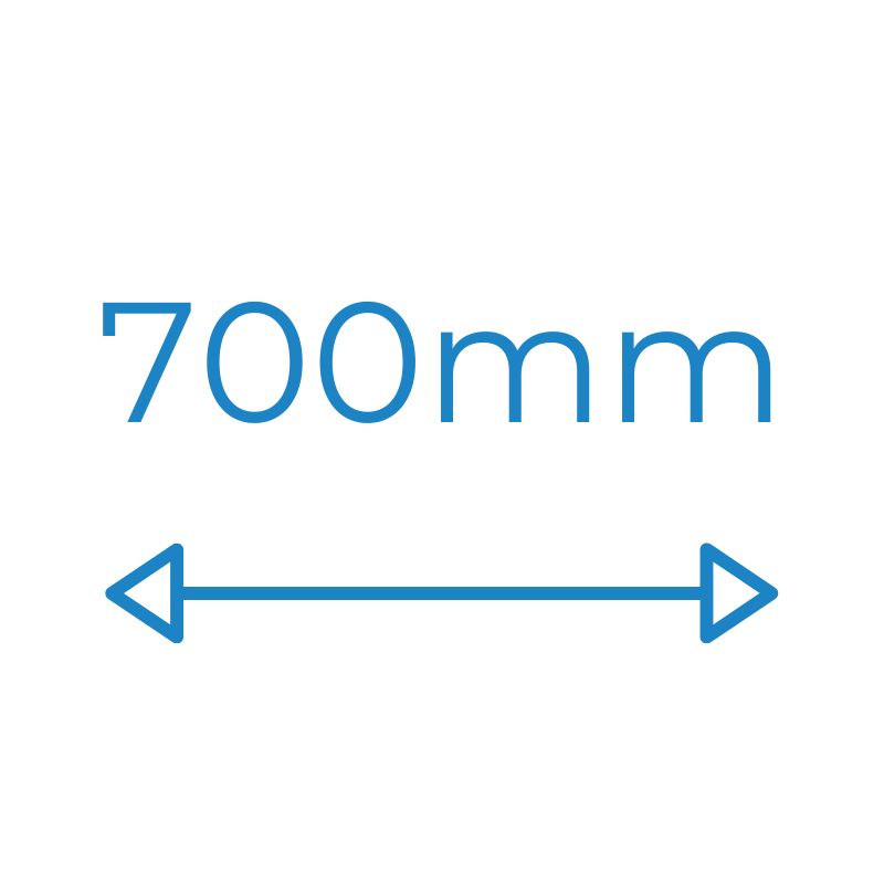 700mm