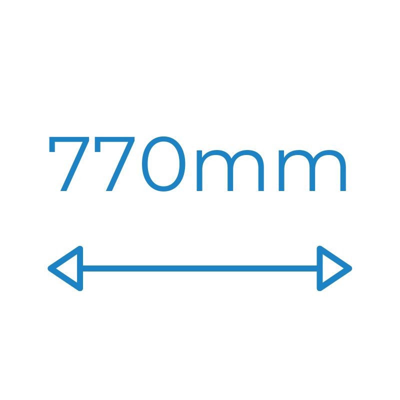 770mm