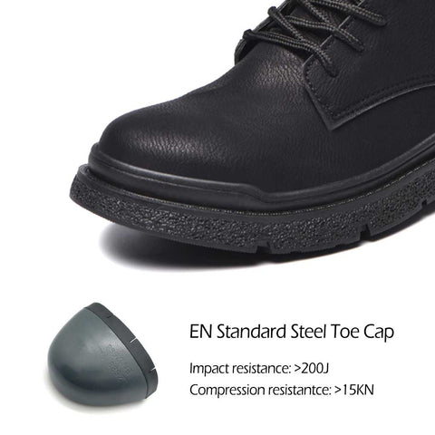 Women's Work Boots with Steel Toe Cap Protection