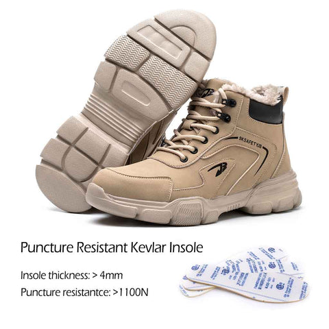Puncture resistant Kevlar insole winter boots
