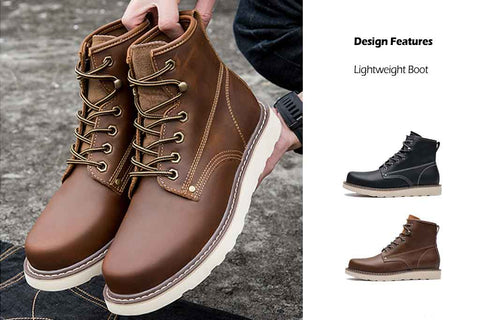 Lightweight Casual Soft Toe Work Boot for Men