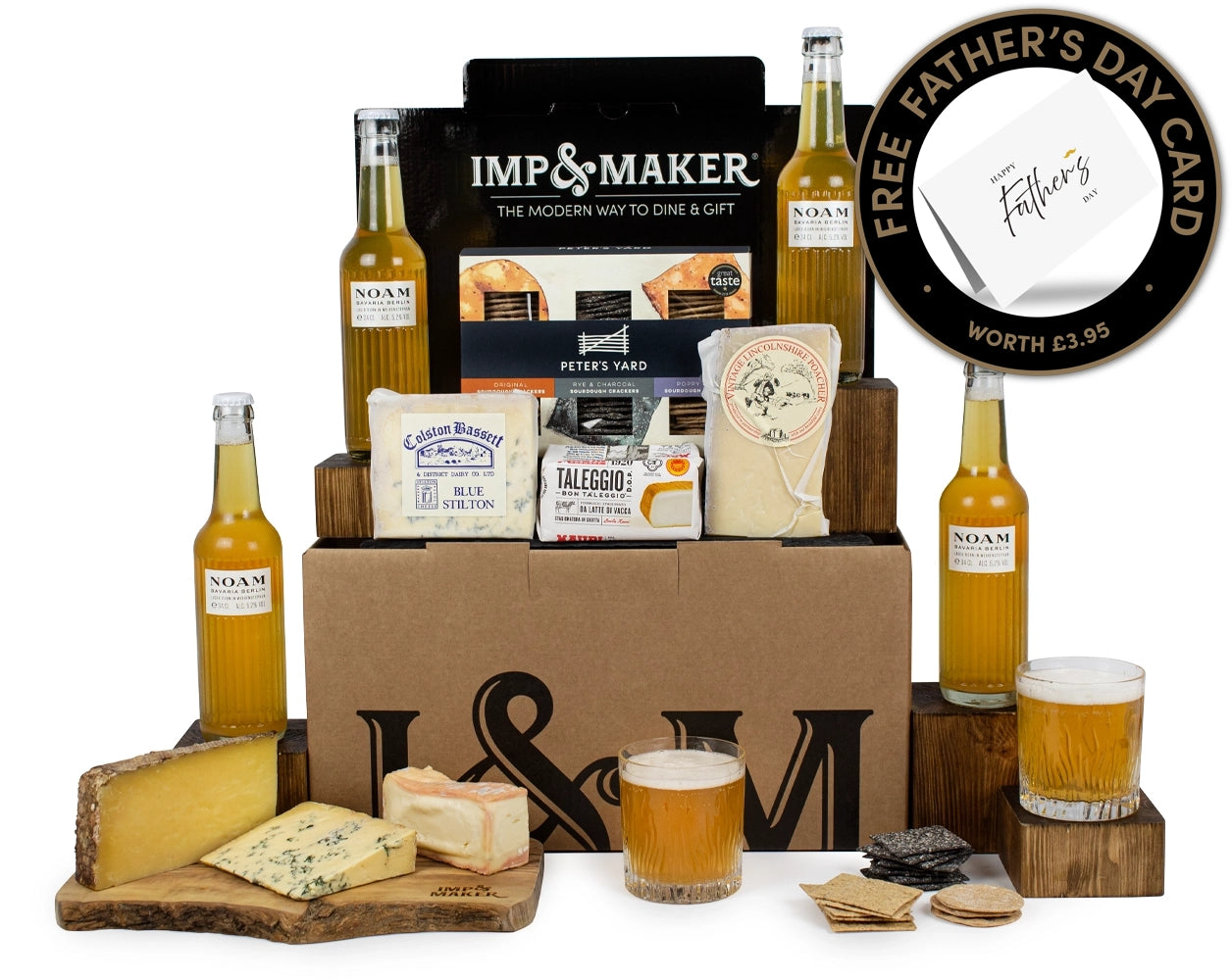 Image of Beer & Cheese Father's Day Hamper