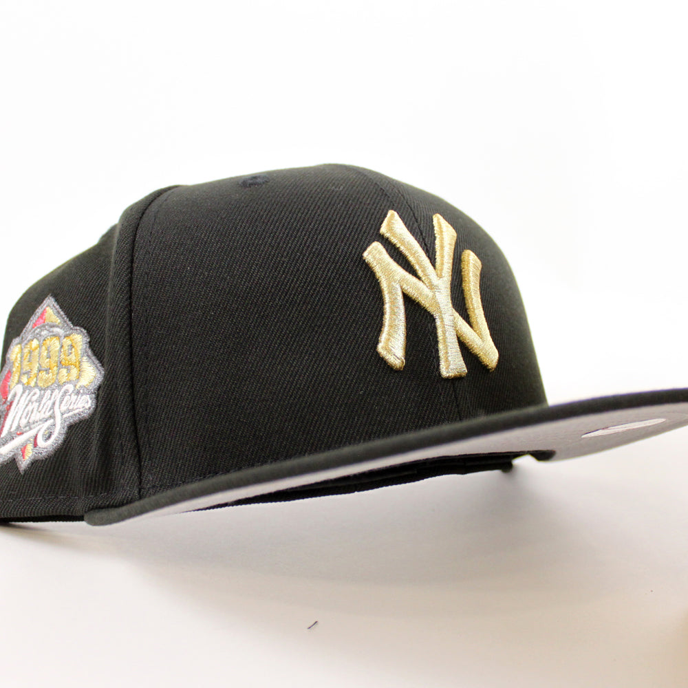 Pink New York Yankees Gray Bottom 2000 World Series Side Patch New Era 59FIFTY Fitted 77/8