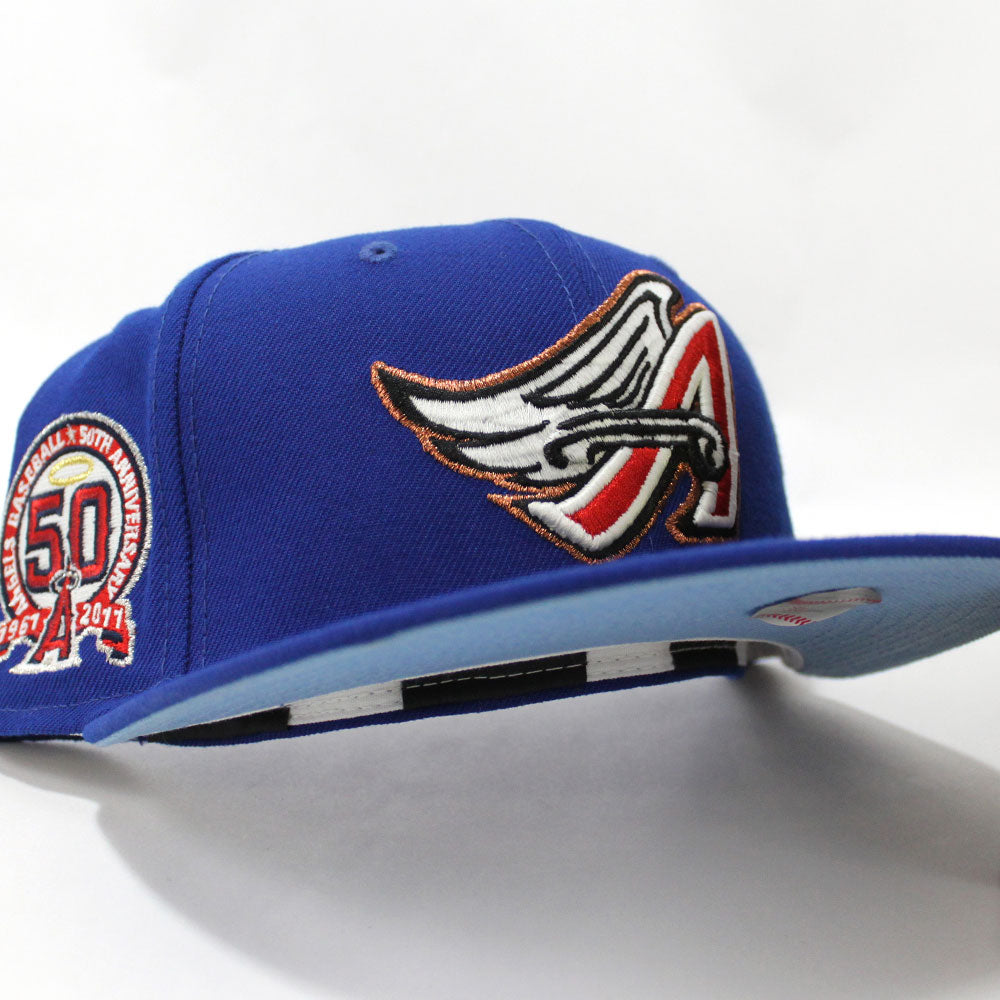 blue anaheim angels hat