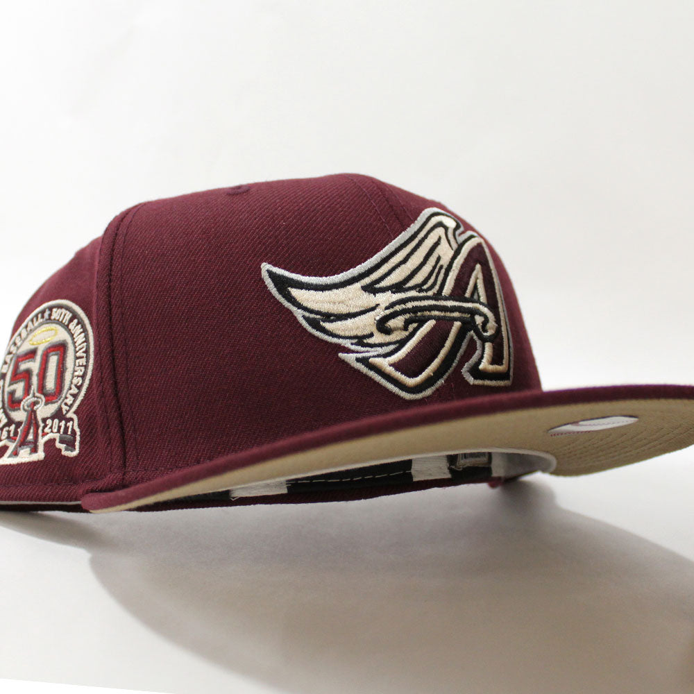 anaheim angels 50th anniversary hat