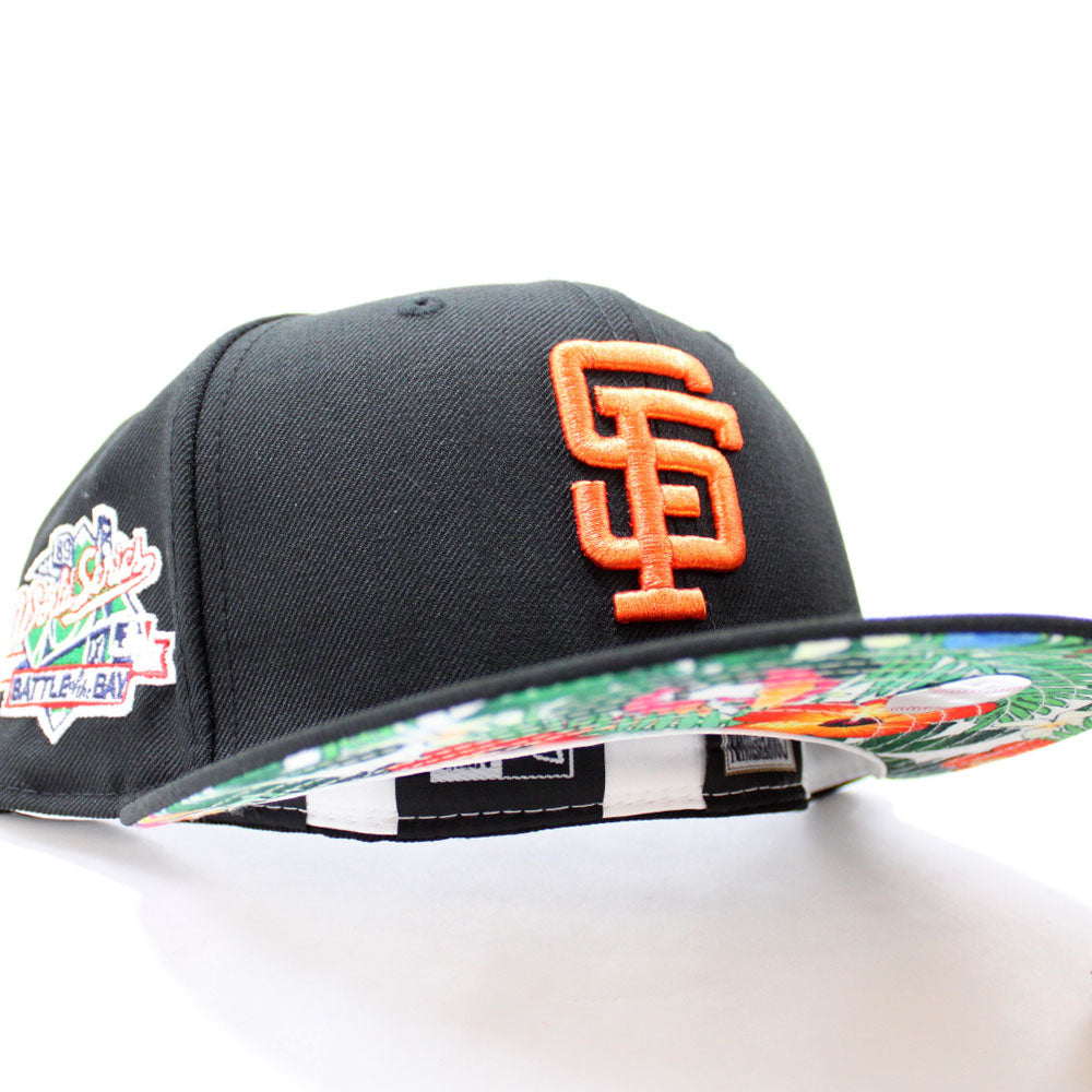 New Era 59FIFTY San Francisco Giants Patch Pride Fitted Hat Black 60138909 - 7 1/8