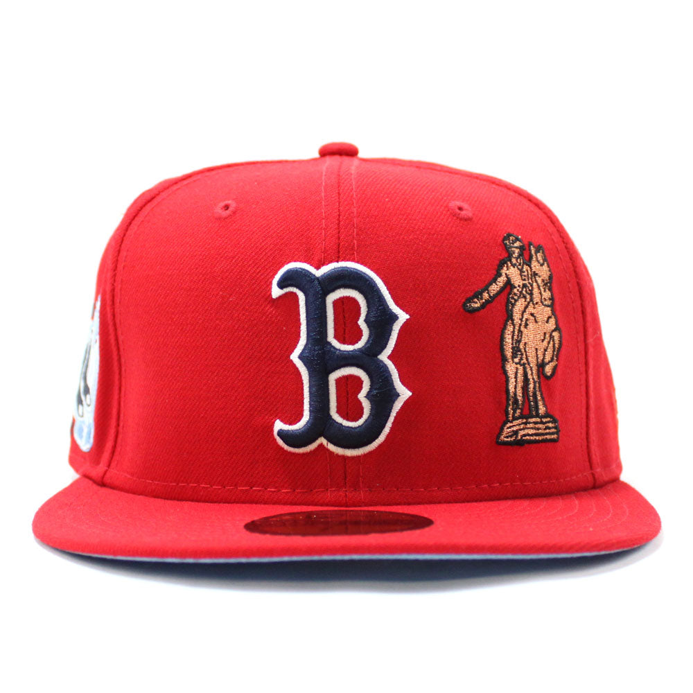 Boston Red Sox 8 Time World Series Champions New Era 59Fifty Fitted Ha ...