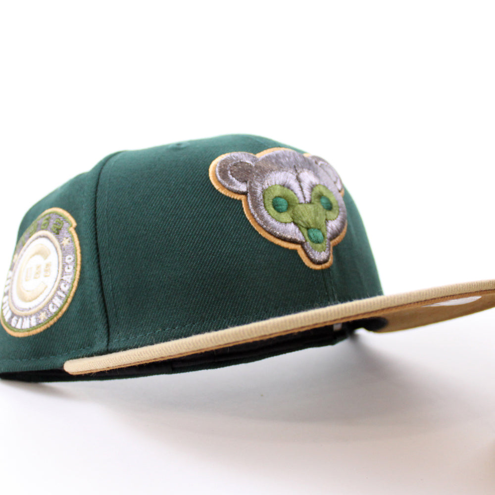 khaki new era fitted hat