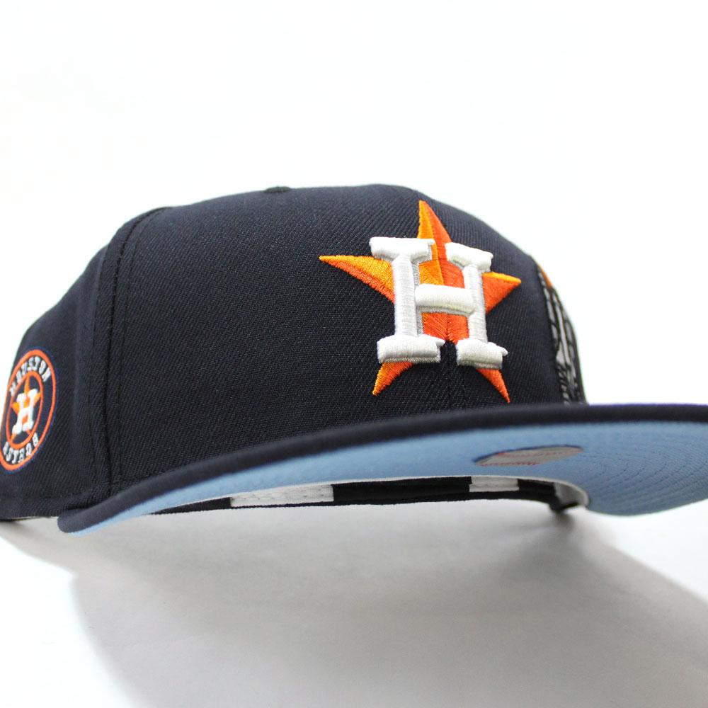 astros hat with patch