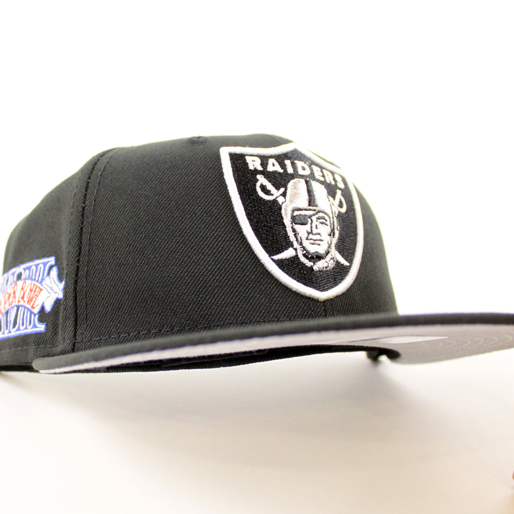 Las Vegas Raiders Chrome Corduroy Brim Pro Image Exclusive 50th Patch Green  UV NFL 59FIFTY Fitted Hat
