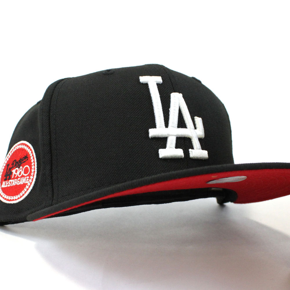 Los Angeles Dodgers 1980 All-Star Game New Era 59Fifty Fitted Hat (Bla ...