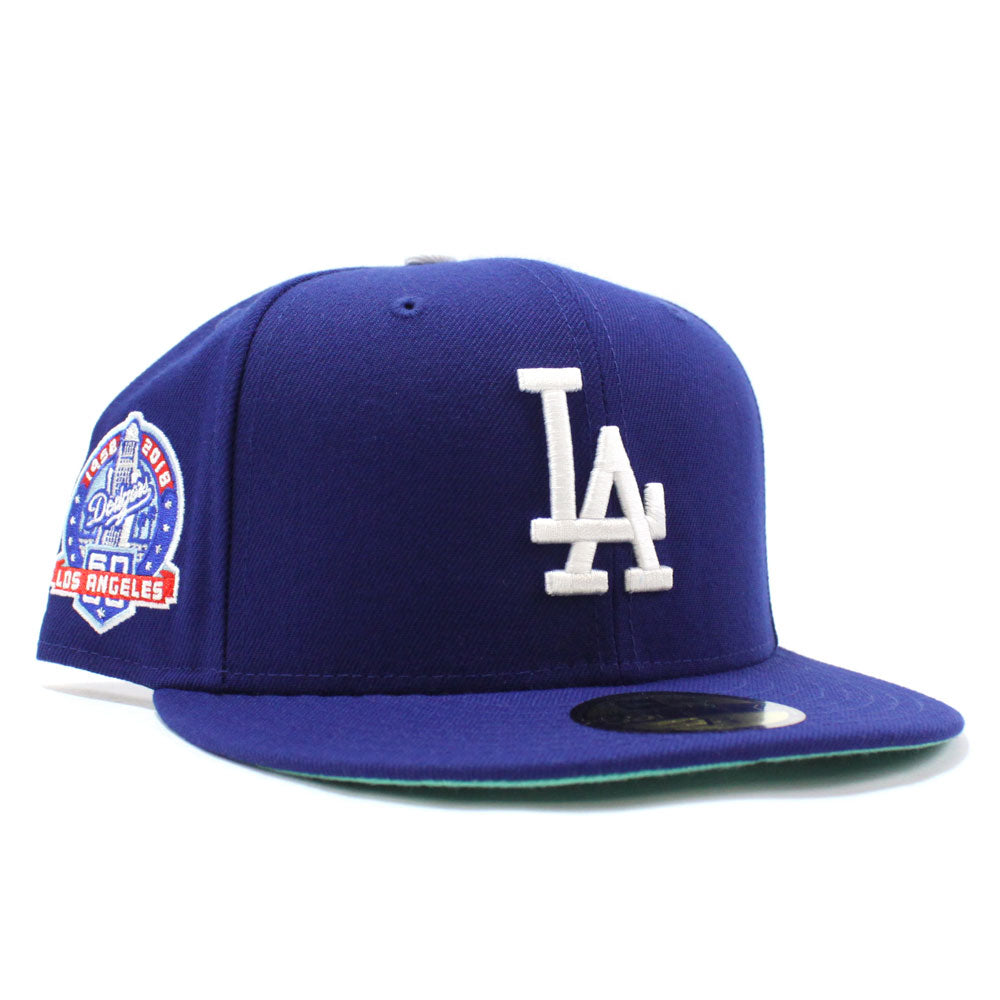 Los Angeles Dodgers 60th Anniversary New Era 59Fifty Fitted Hat (MINT ...