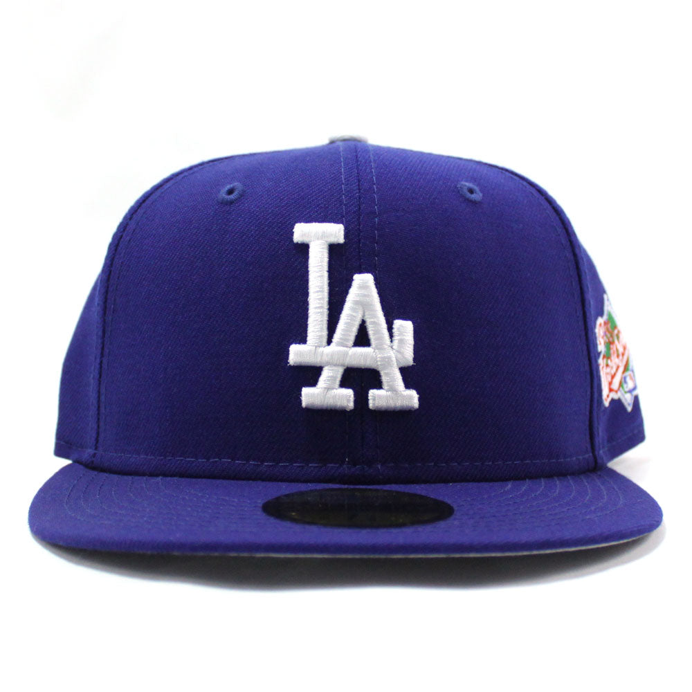 Los Angeles Dodgers 1988 World Serie New Era 59Fifty Fitted Hat (Gray ...