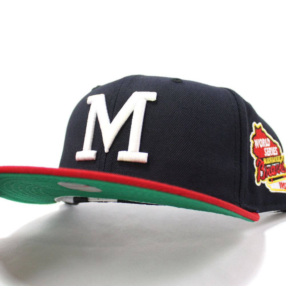 milwaukee braves snapback