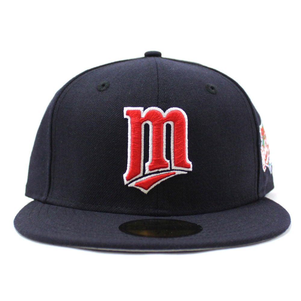 Minnesota Twins 1991 World Series New Era 59Fifty Fitted Hat (Navy Gra ...