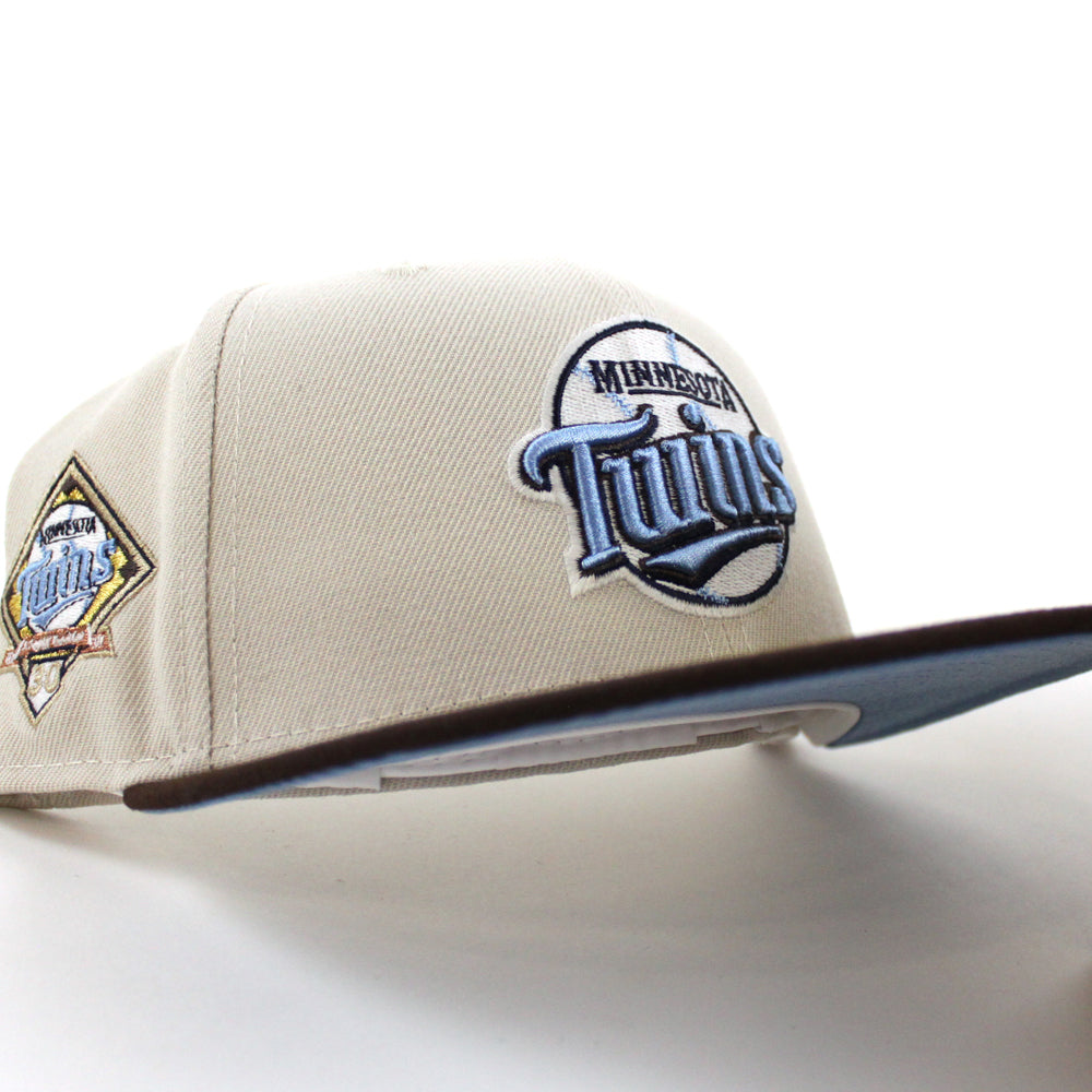 Minnesota Twins 30TH Anniversary New Era 59Fifty Fitted Hat (GITD Ston ...