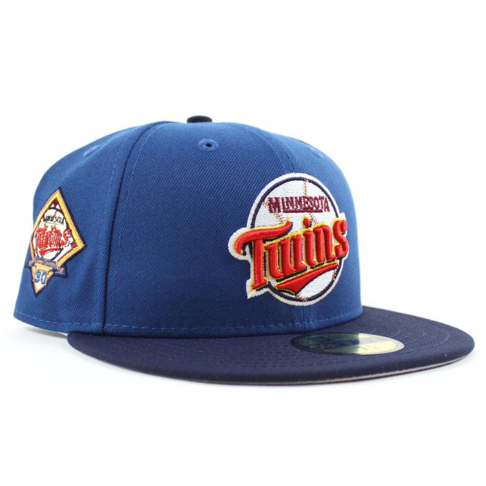 Minnesota Twins 30th Anniversary New Era 59Fifty Fitted Hat (SeaShore ...