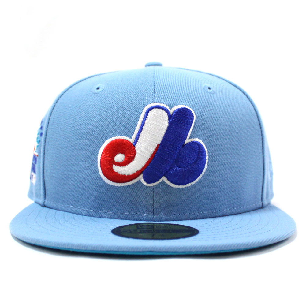 Montreal Expos 1991 All Star Game New Era Fitted 59Fifty Hat (Sky Blue ...