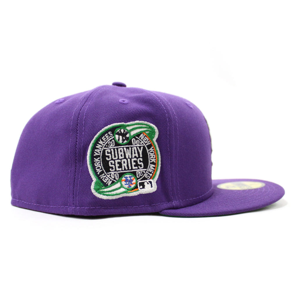Men's New York Mets New Era Purple/Green MLB x Big League Chew Ground Ball  Grape Flavor Pack 59FIFTY Fitted Hat