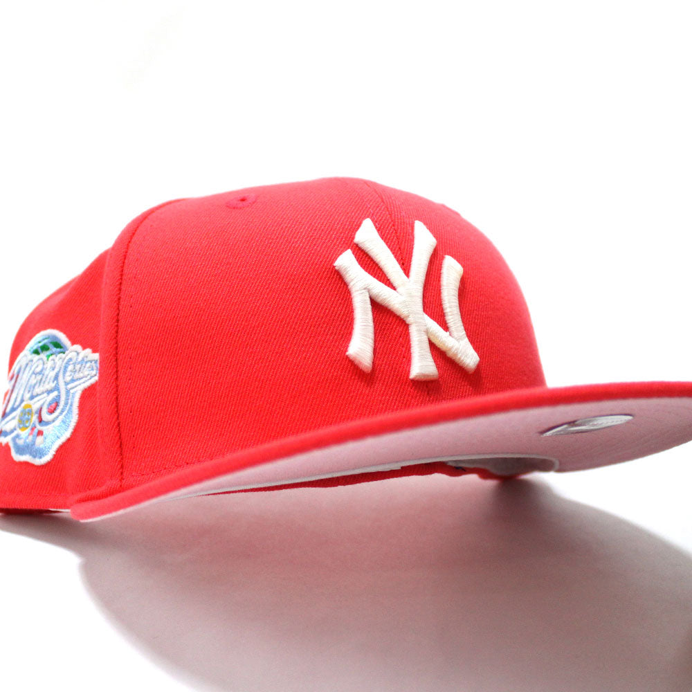 New York Yankees 1998 World Series New Era 59Fifty Fitted Hat (Glow in ...