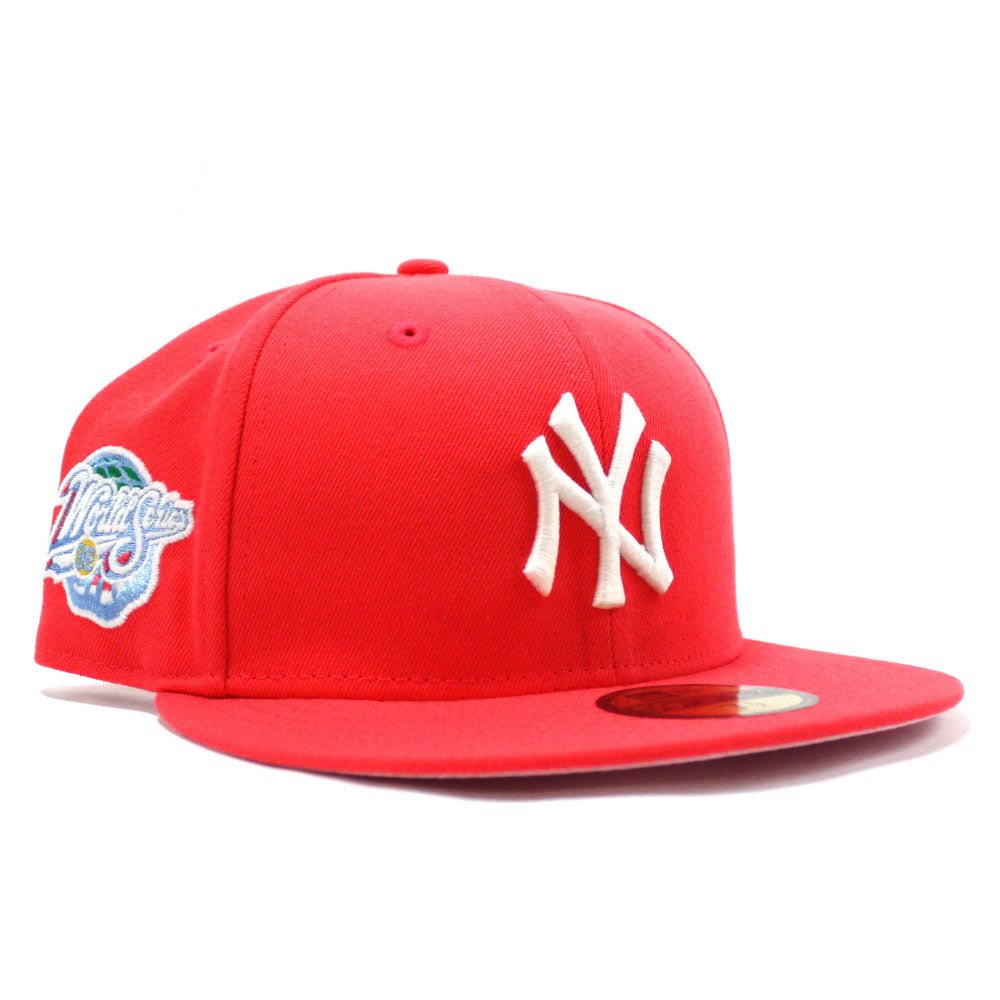 New York Yankees 1998 World Series New Era 59Fifty Fitted Hat (Glow in ...