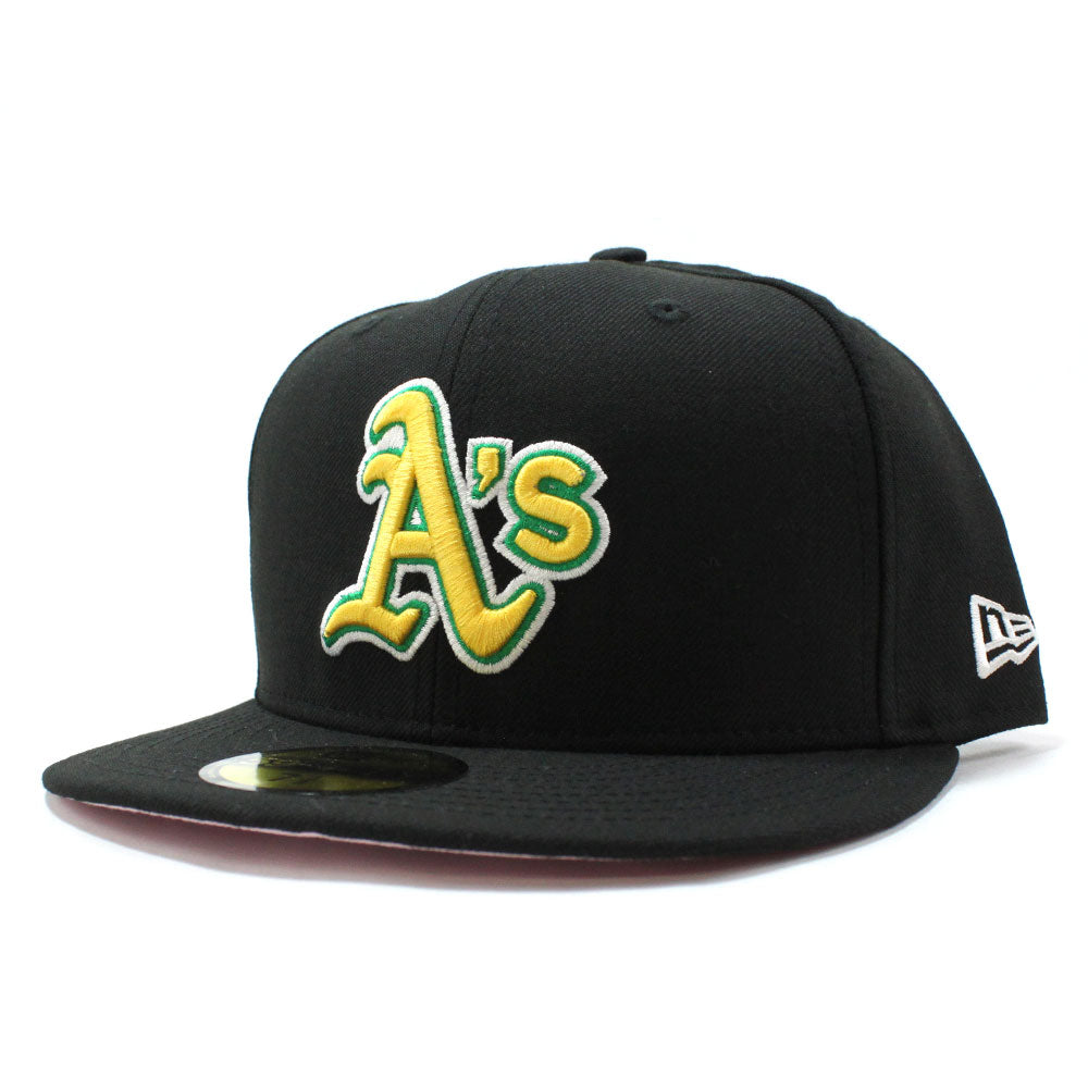 Oakland Athletics 1972 World Series New Era 59Fifty Fitted Hat (BLACK ...