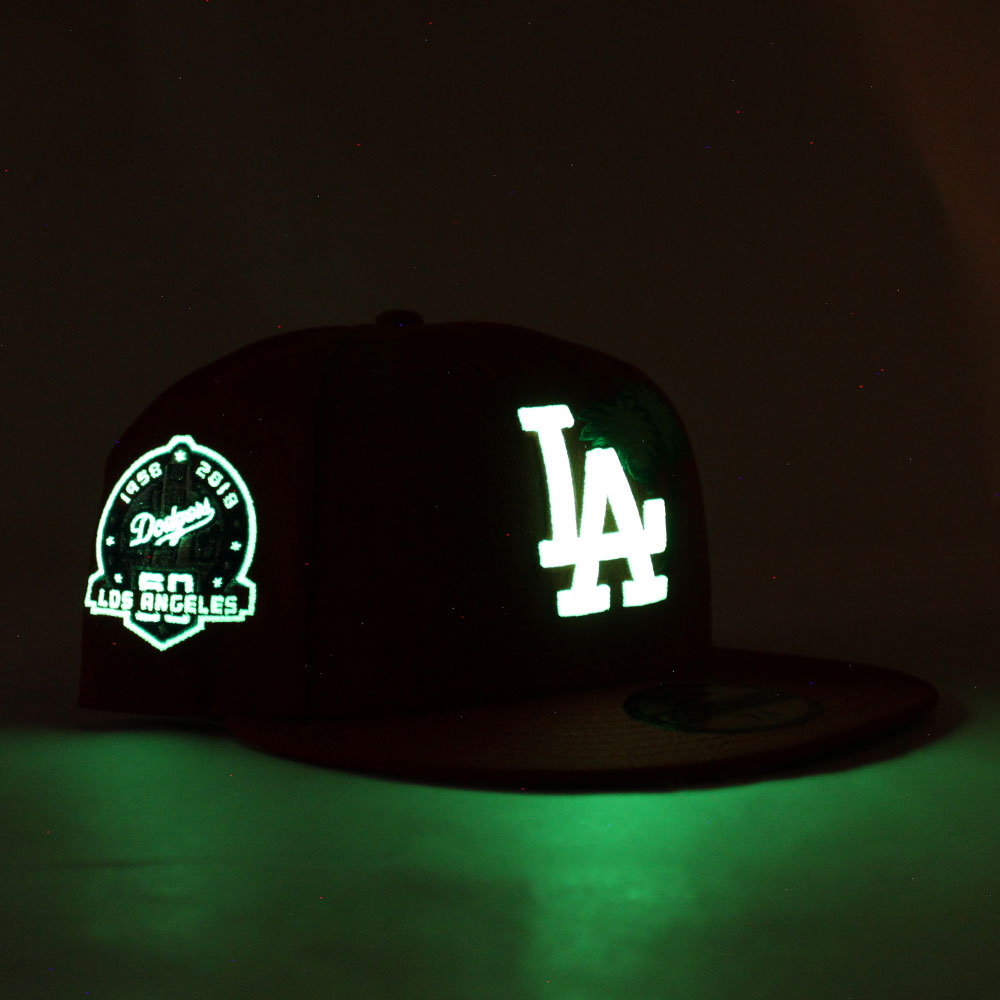 Palm Tree Los Angeles Dodgers 50th Anniversary New Era 59fifty Fitted Ecapcity