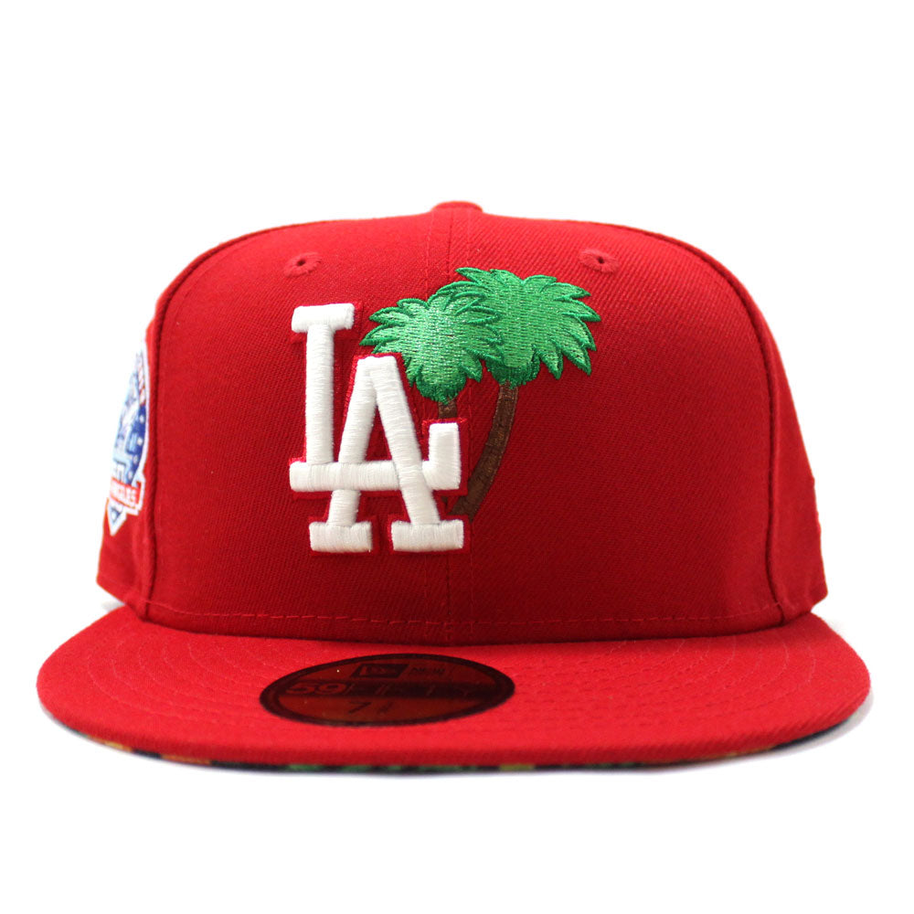 Palm Tree Los Angeles Dodgers 50th Anniversary New Era 59fifty Fitted Ecapcity