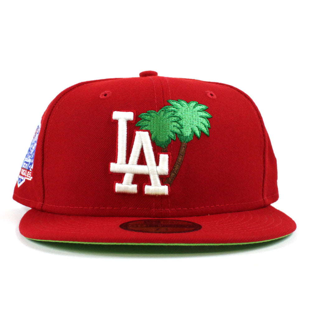 la dodgers palm tree fitted