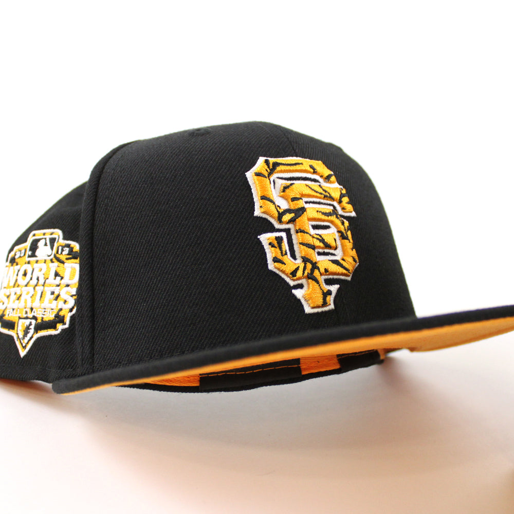Black San Francisco Giants Custom New Era Fitted Hat – Sports World 165