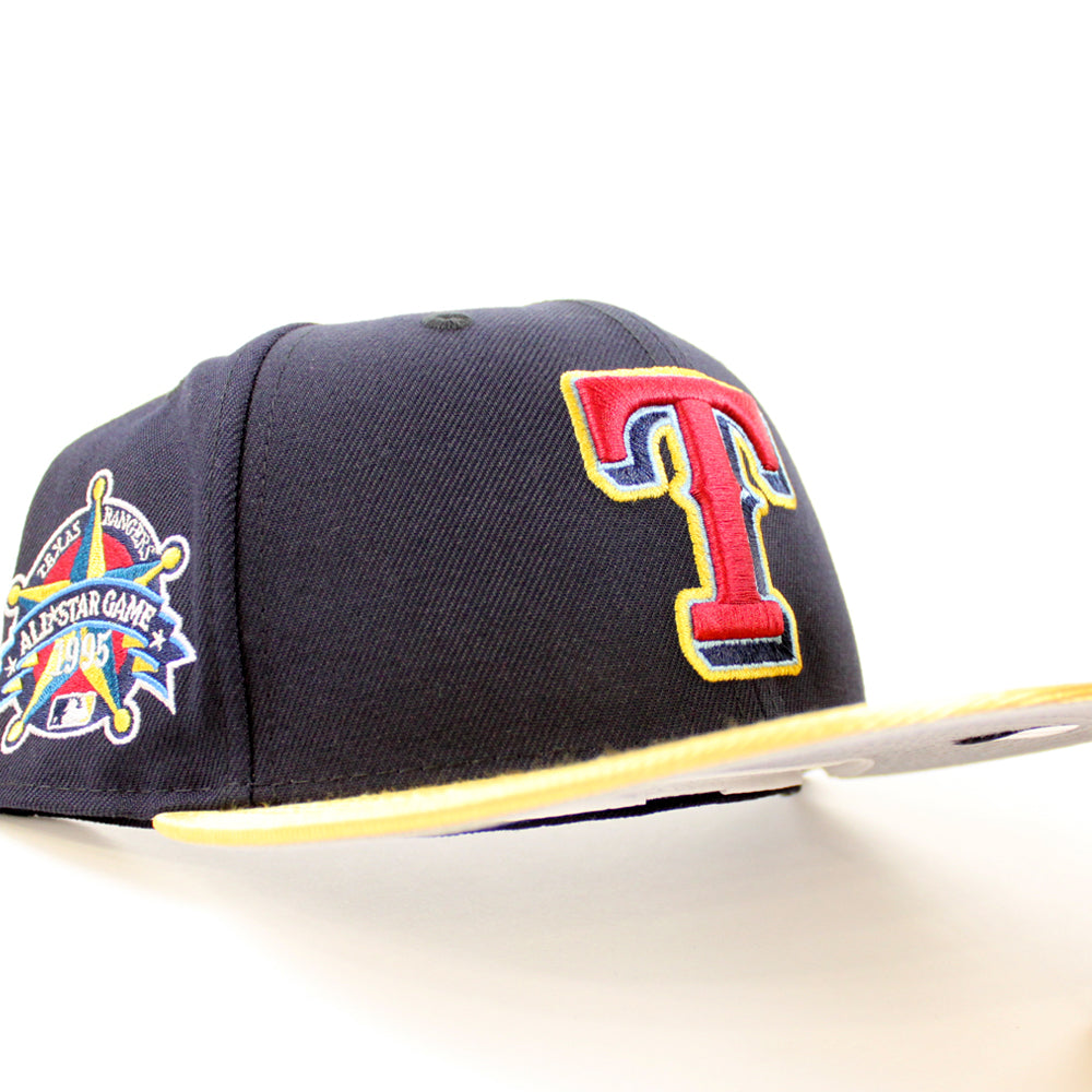 Texas Rangers 50th Anniversary New Era 59Fifty Fitted Hat (GITD Stone –  ECAPCITY