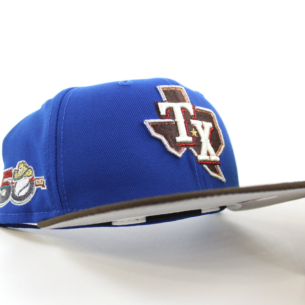 New Era Texas Rangers 40th Anniversary Legends Camo Edition 59Fifty Fitted  Hat, DROPS