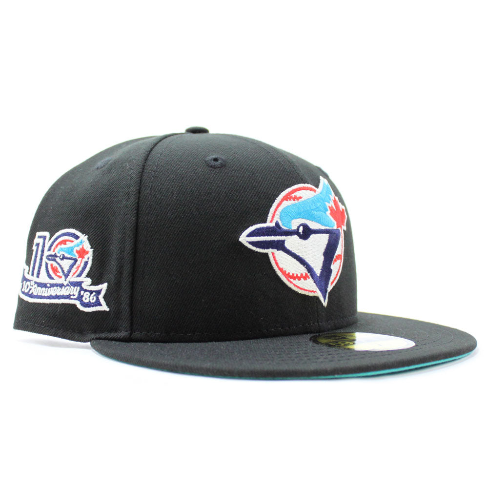Toronto Blue Jays 10th Anniversary New Era 59fifty Fitted Hat Glow In Ecapcity
