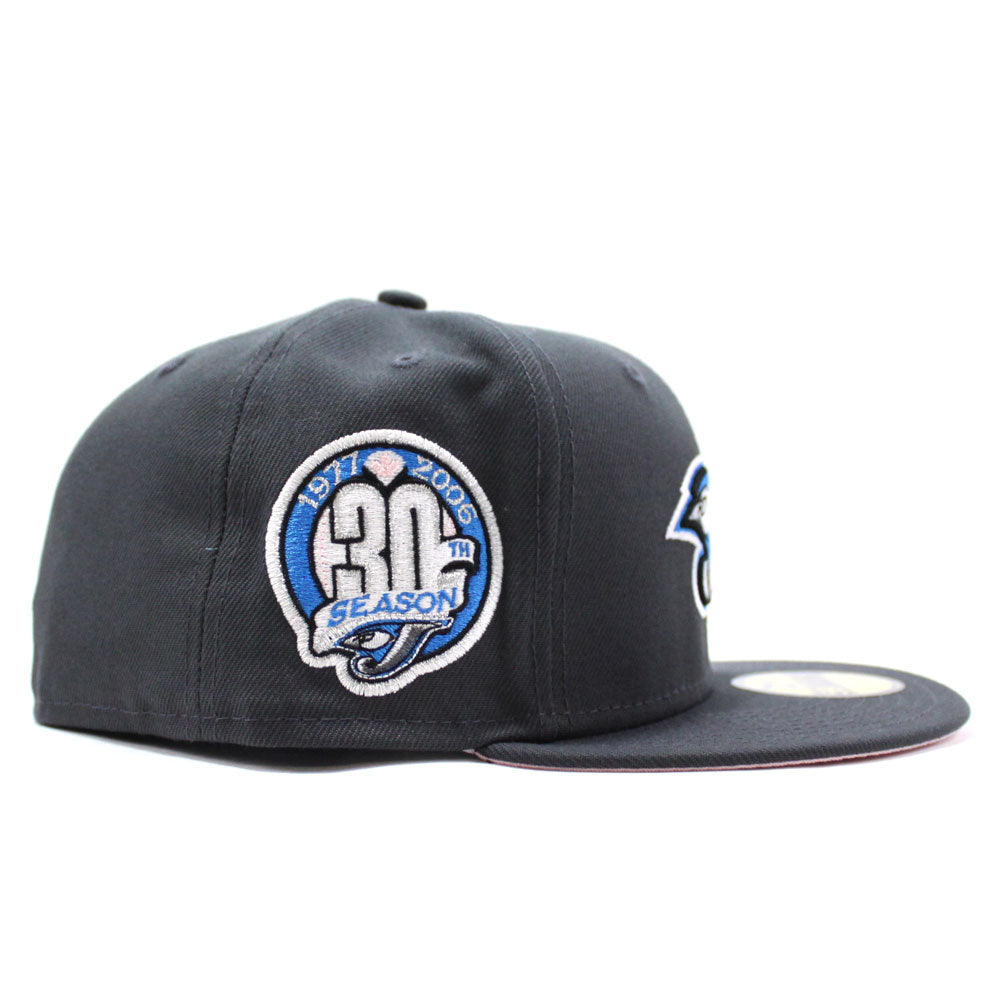 Toronto Blue Jays 30th Anniversary New Era 59fifty Fitted Hat Grey Pi Ecapcity