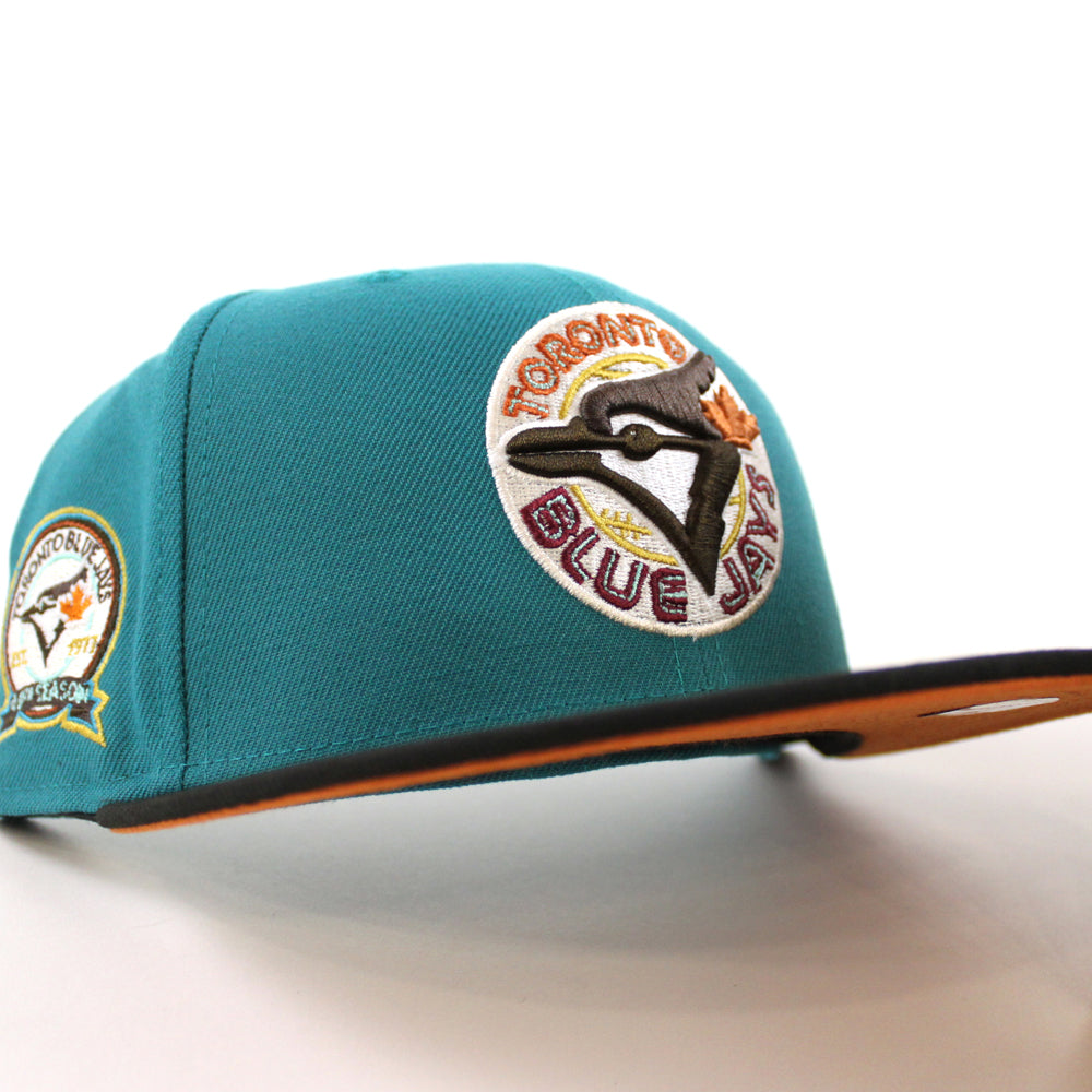Stone Toronto Blue Jays 25th Anniversary Custom New Era Fitted Hat – Sports  World 165