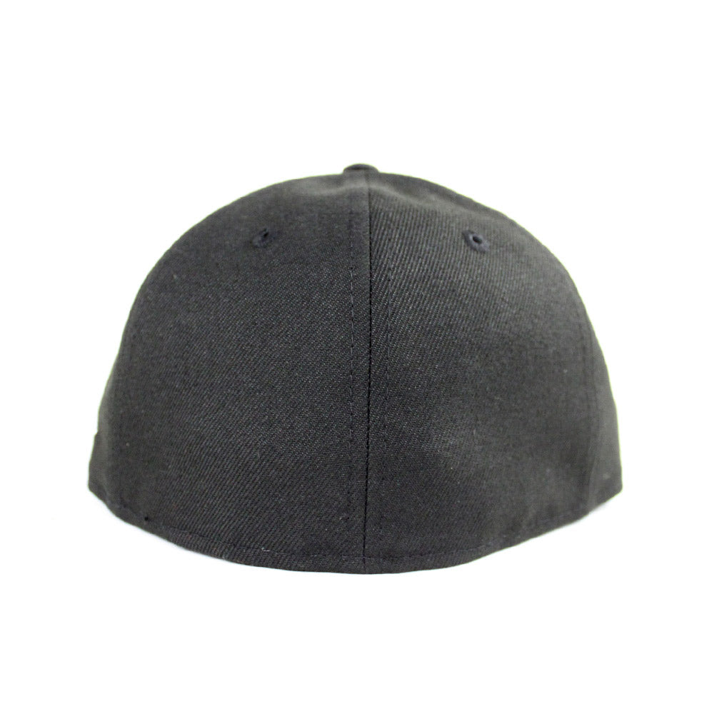 blank grey brim fitted