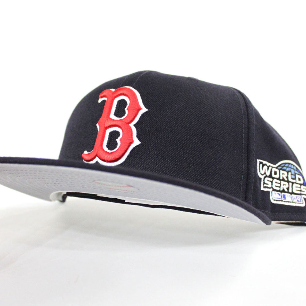 Boston Red Sox New Era 59Fifty Fitted Hat (Team Color Pink Under