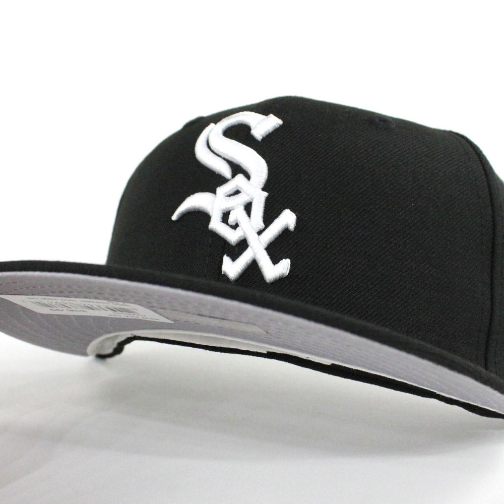 white sox hat green under brim